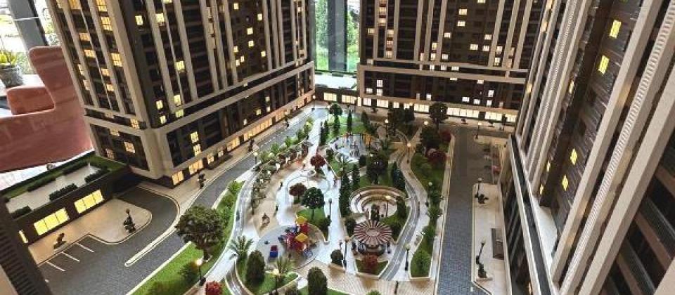 Baku City Residence Khatai"də 1 otaqlı təmirsiz mənzil satılır/69 kv.m. - 7