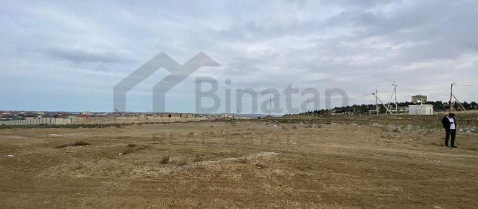 Saray qəsəbəsi, yeni yolun üstündə 77 sot torpaq sahəsi satılır..! - 2