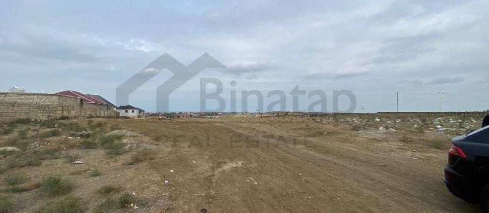 Saray qəsəbəsi, yeni yolun üstündə 77 sot torpaq sahəsi satılır..! - 5