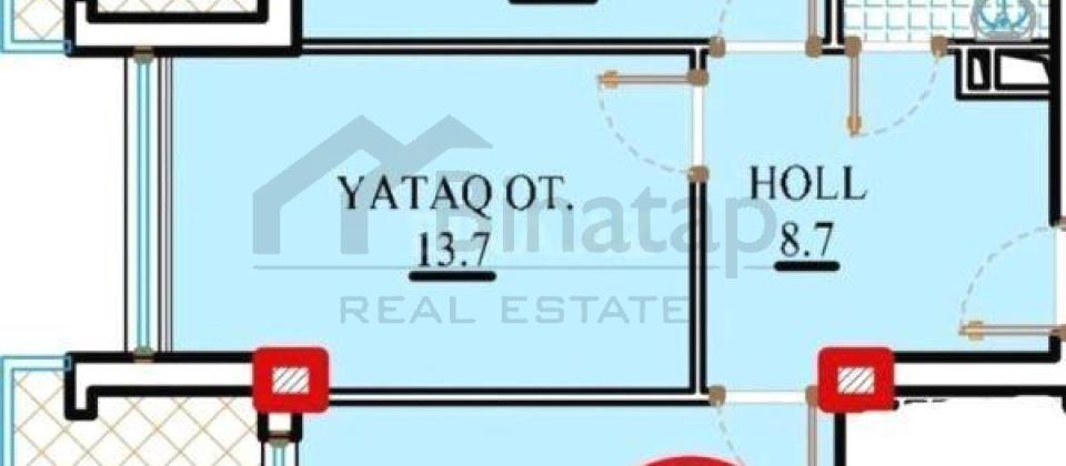 Shixov chimerliyi ile uzbe uz 2 otaqli temirsiz menzil satilir/67 kv.m. - 4