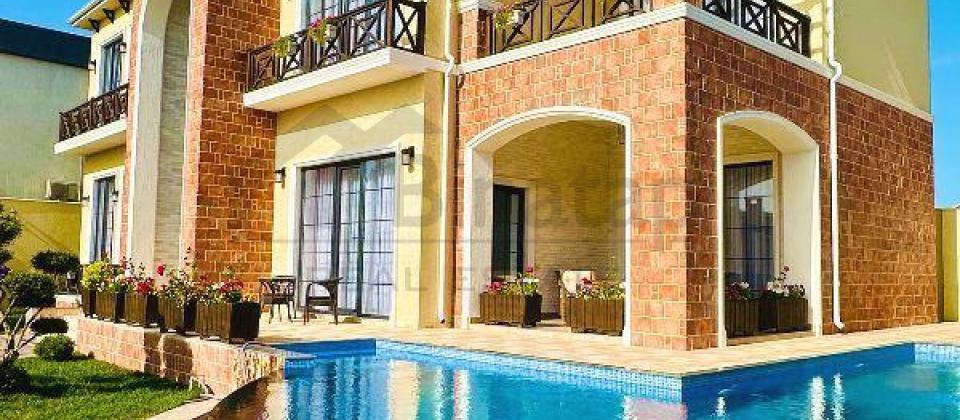 Merdekan qesebesi, Qosha Qala restoranina yaxin 6 otaqli bag evi satilir/350 kv.m. - 2