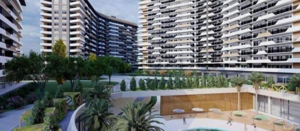 Greenville Residencedə podmayak təmirsiz mənzil satılır