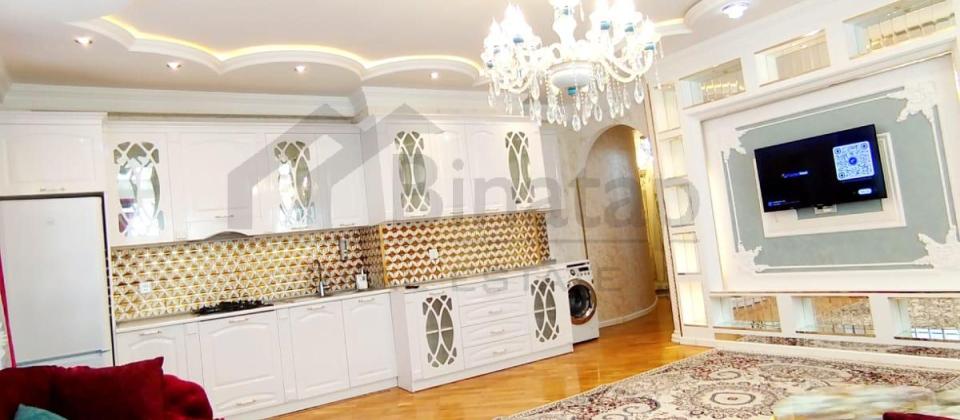 Kirayə verilir  3 otaqlı yeni  tikili, Qara Qarayev m - 3