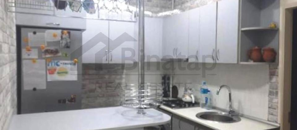 3 otaqlı mənzil satılır/90 kv.m., İnşaatçılar m/s yaxın məsafədə yerləşir - 9