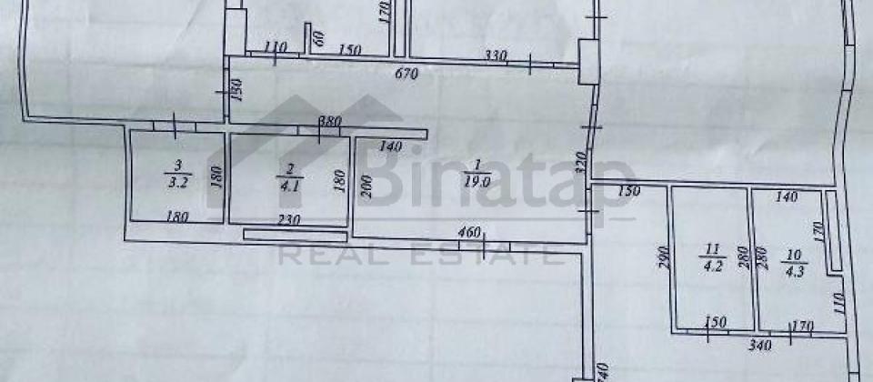 Lider Tv, McDonald's və Grand Hayat Residence'in yanında 4 otaqlı mənzil satılır/175 kv.m. - 11