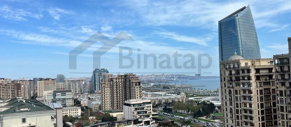 Port Baku, Səməd Vurğun bağı və 28 May m/s yaxın 3 otaqlı mənzil satılır/72 kv.m.