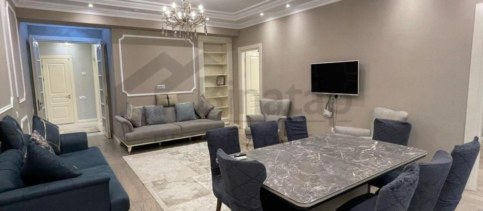 Elmlər əla təmirli böyük terraslı 4 otaqlı yeni tikili satılır - 5