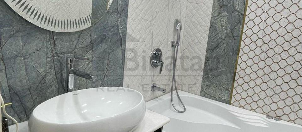 Elmlər əla təmirli böyük terraslı 4 otaqlı yeni tikili satılır - 13
