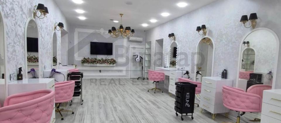 OBYEKT (GOZELLİK SALONU) İCAREYE VERİLİR..! İzmir parkin yaninda yerleşir/135 kv.m. - 2