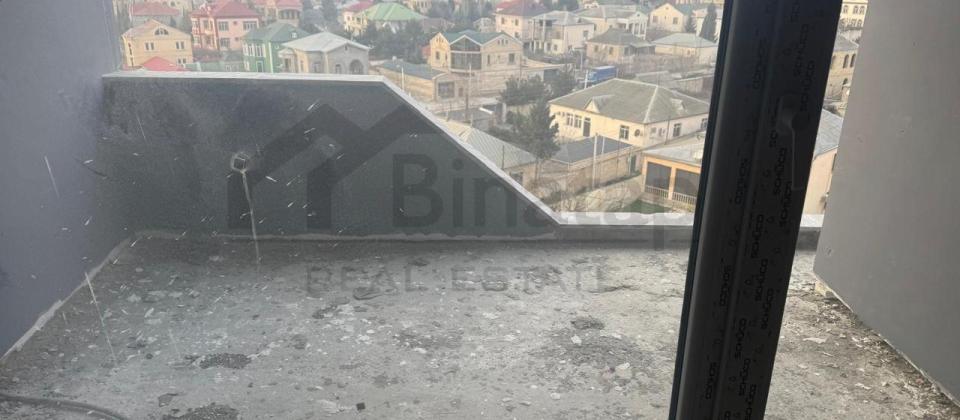 Biləcər qəsəbəsi GREENVİLLE RECİDENCE yaşayış kompleksində təmirsiz bina evi satılır - 5