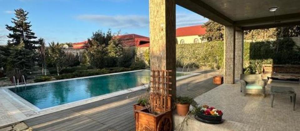 Merdekan qesebesinde mohteshem bag evi satilir/750 kv.m. - 5