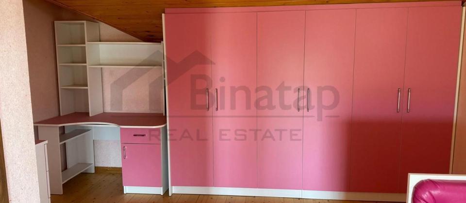 Masazırda 3 mərtəbəli, kupçalı, yeni təmirli və mebelli həyət evi