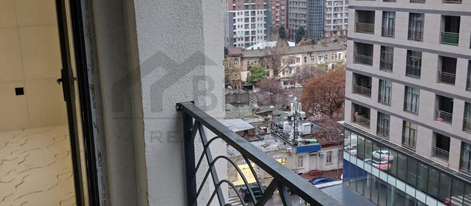 Nəsimi RPİ-nin yanında 18 mərtəbəli yeni tikilidə 2 otaqlı təmirli mənzil - 5