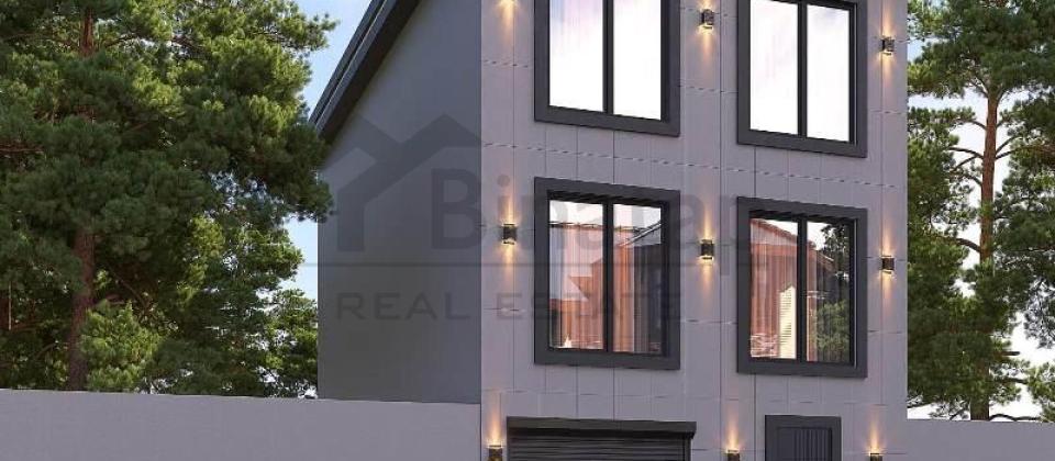 Badamdar qesebesi, 2ci massiv, yoldan 60 metr mesafede villa satilir/300m2 - 2