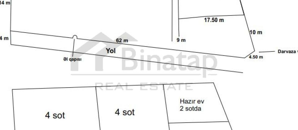Satılır torpaq 12 sot Qala Qəsəbəsi - 3