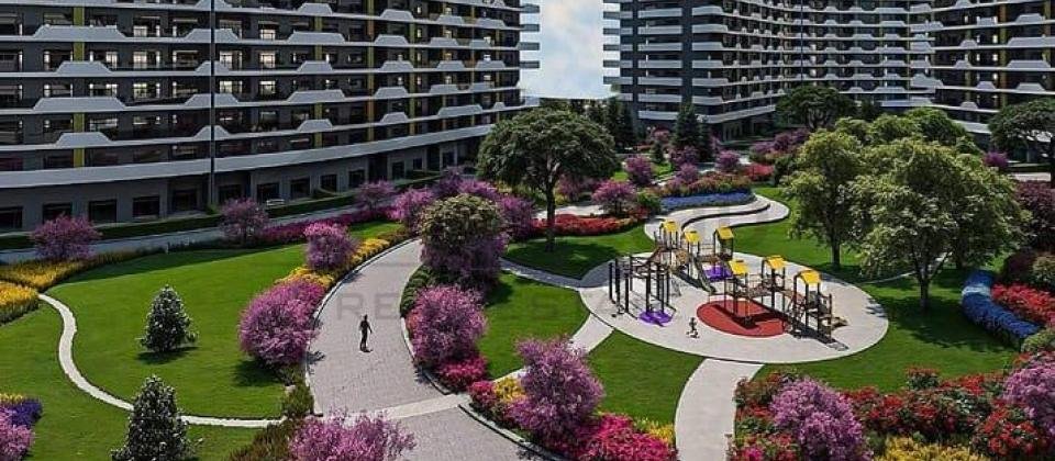 Greenville Residencedə podmayak təmirsiz mənzil satılır - 2