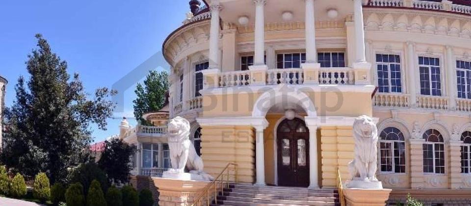 Satilir 10 otaqli villa/3000 kv.m., Tbilisi prospekti, Avropa otelin arxasinda yerlesir - 2