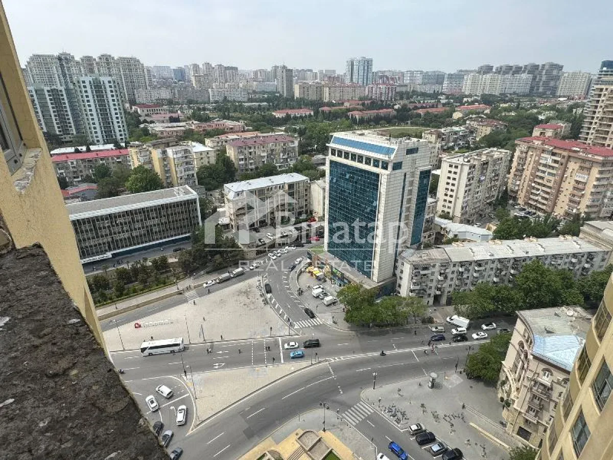 3 otaqlı yeni tikili 127 m², Yasamal r. — şəkil 14