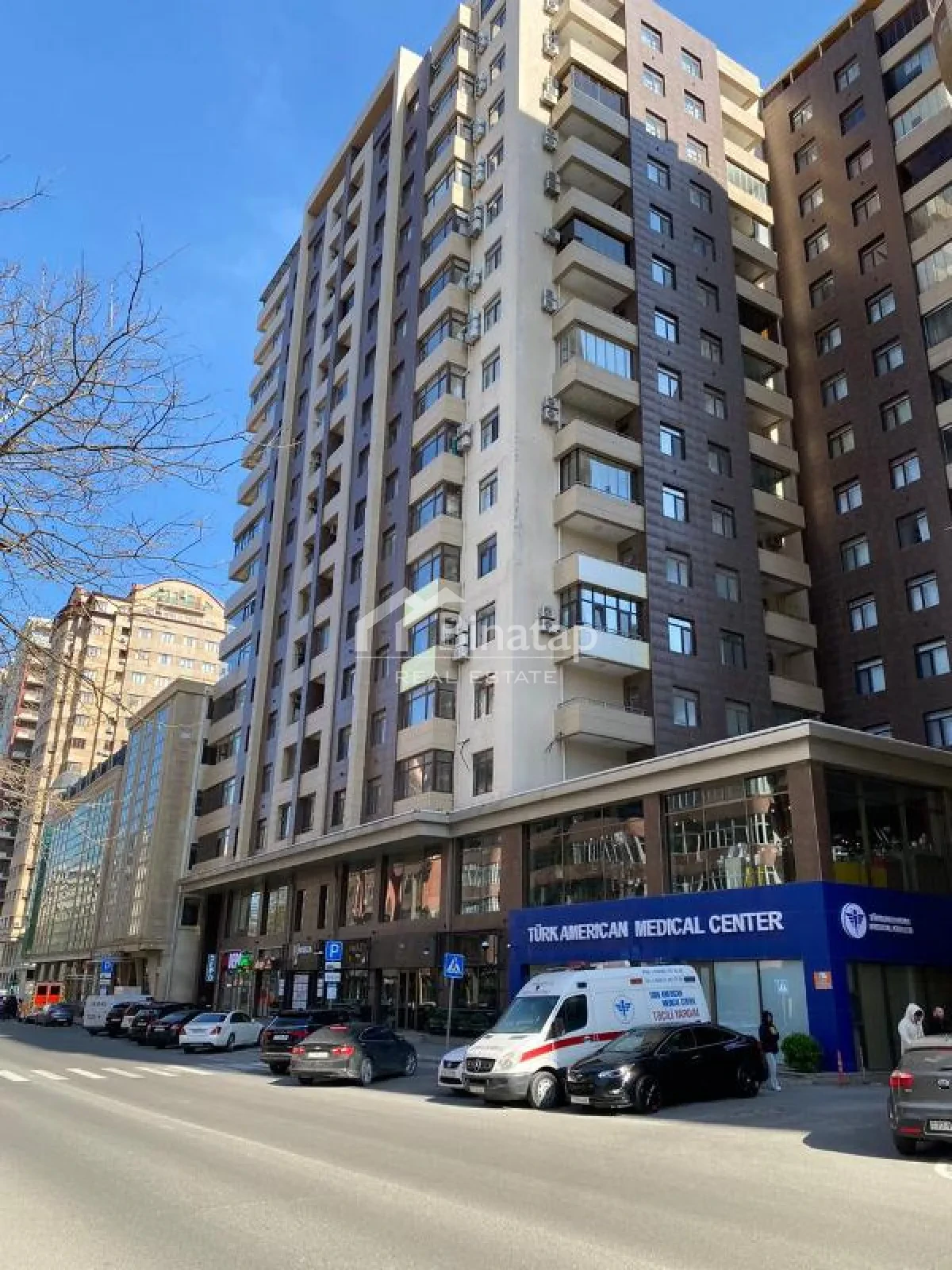 3 otaqlı yeni tikili 148 m², Nəsimi r. — şəkil 2