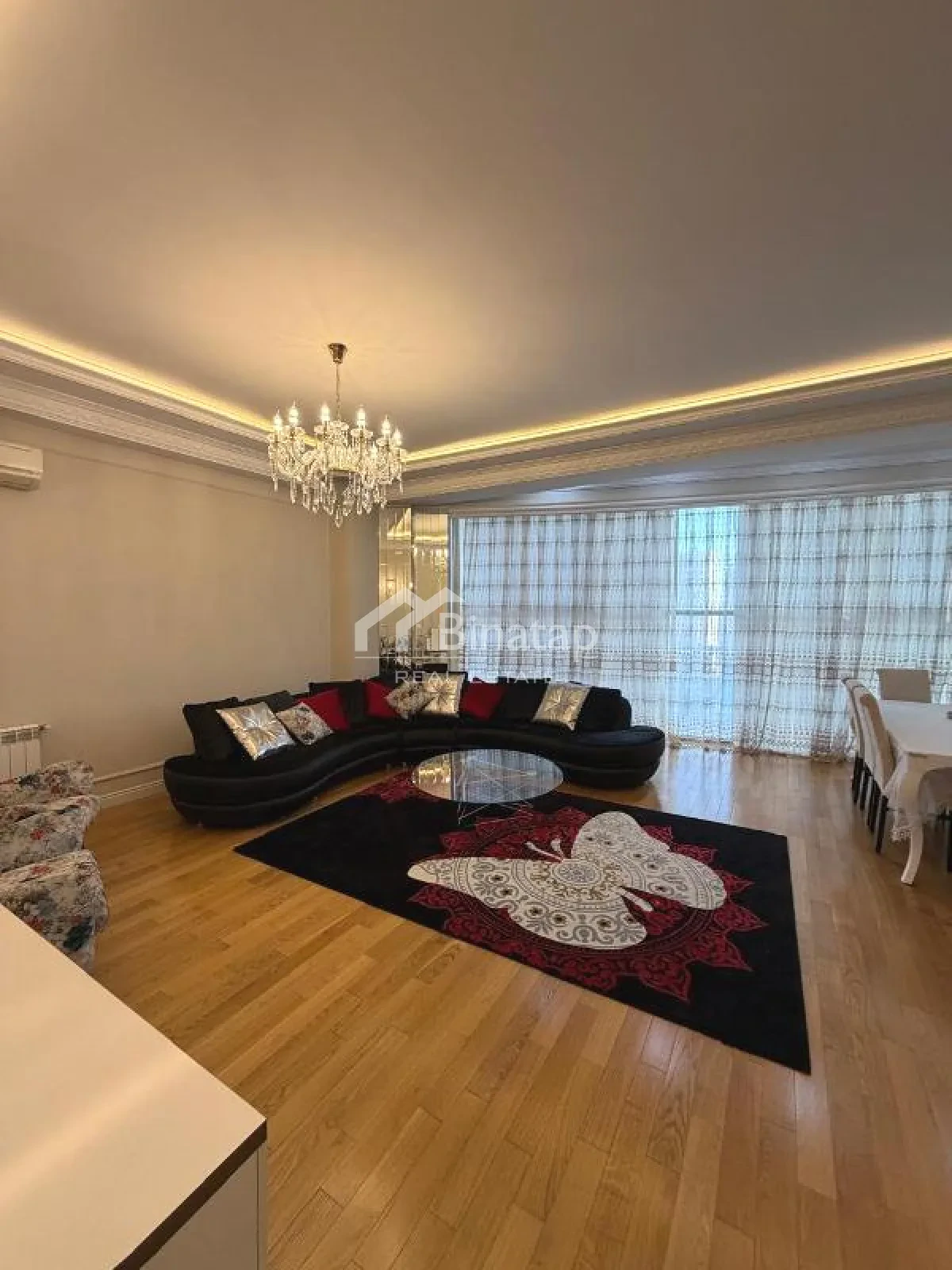 3 otaqlı yeni tikili 201 m², Yasamal r. — şəkil 1