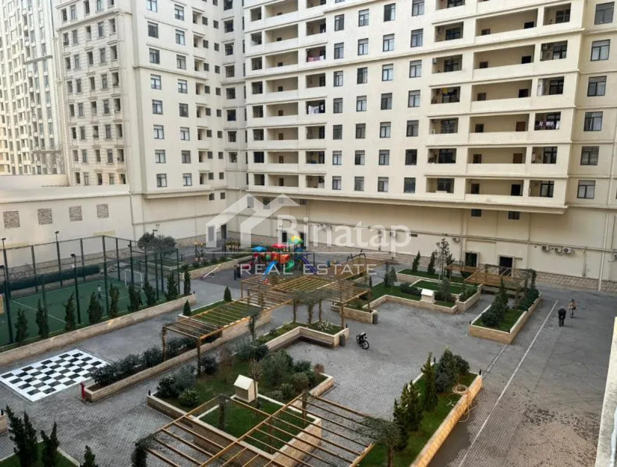 4 otaqlı yeni tikili 174 m², Nərimanov r. — şəkil 2