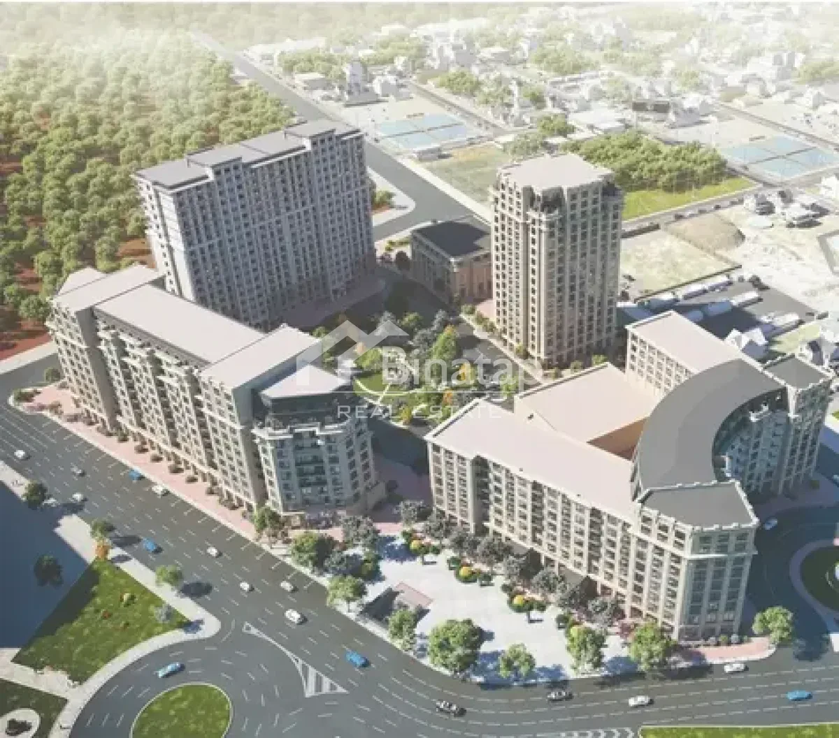 Продаётся 3-комн. новостройка 174 м², м. Ичеришехер — фото 3