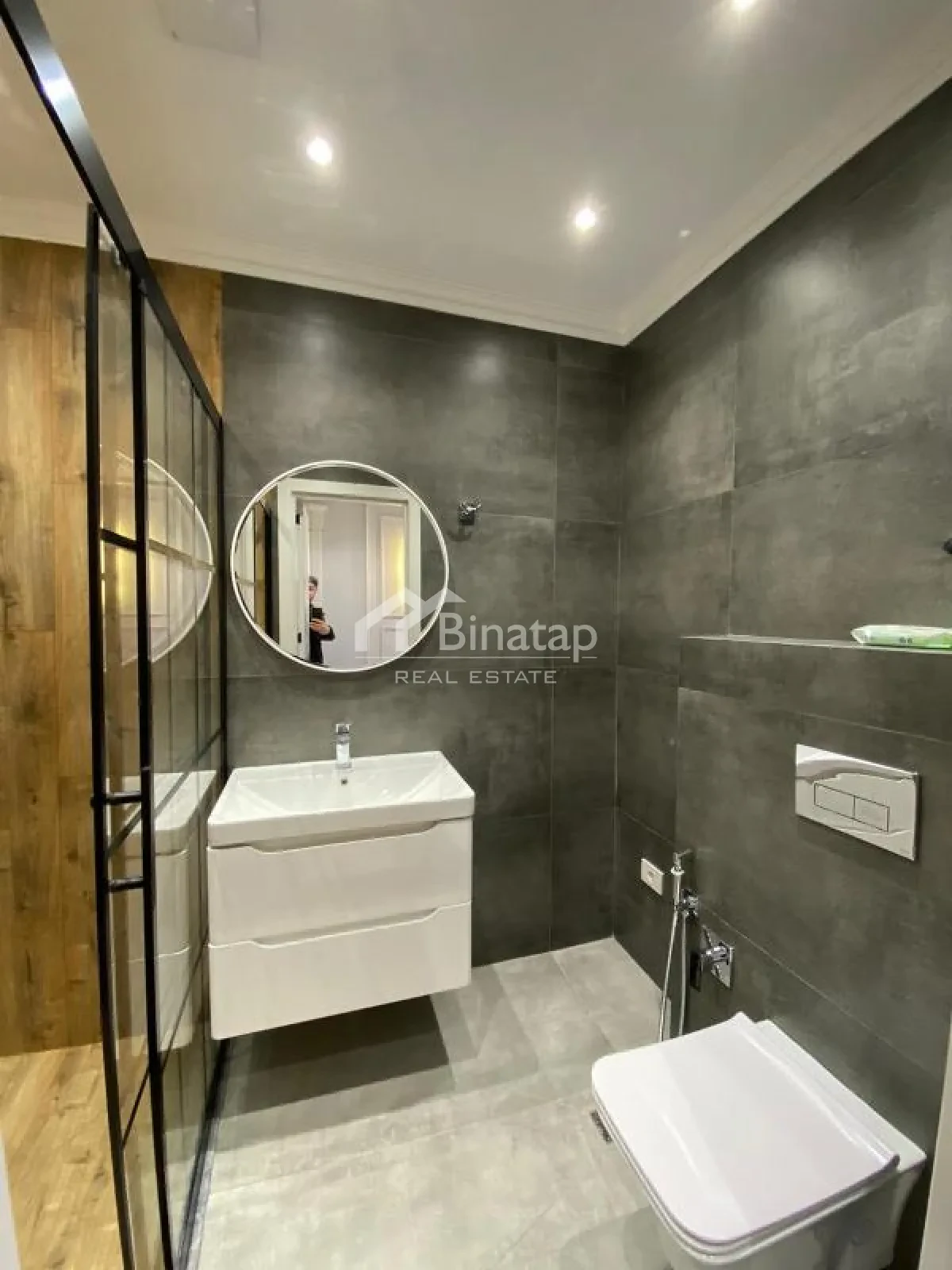 4 otaqlı yeni tikili 165 m², Yasamal r. — şəkil 19