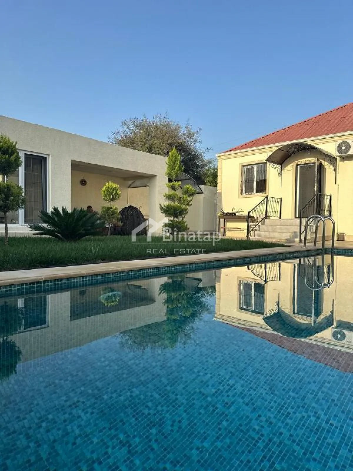5+ otaqlı həyət evi / bağ evi 110 m², Sabunçu r. — şəkil 2