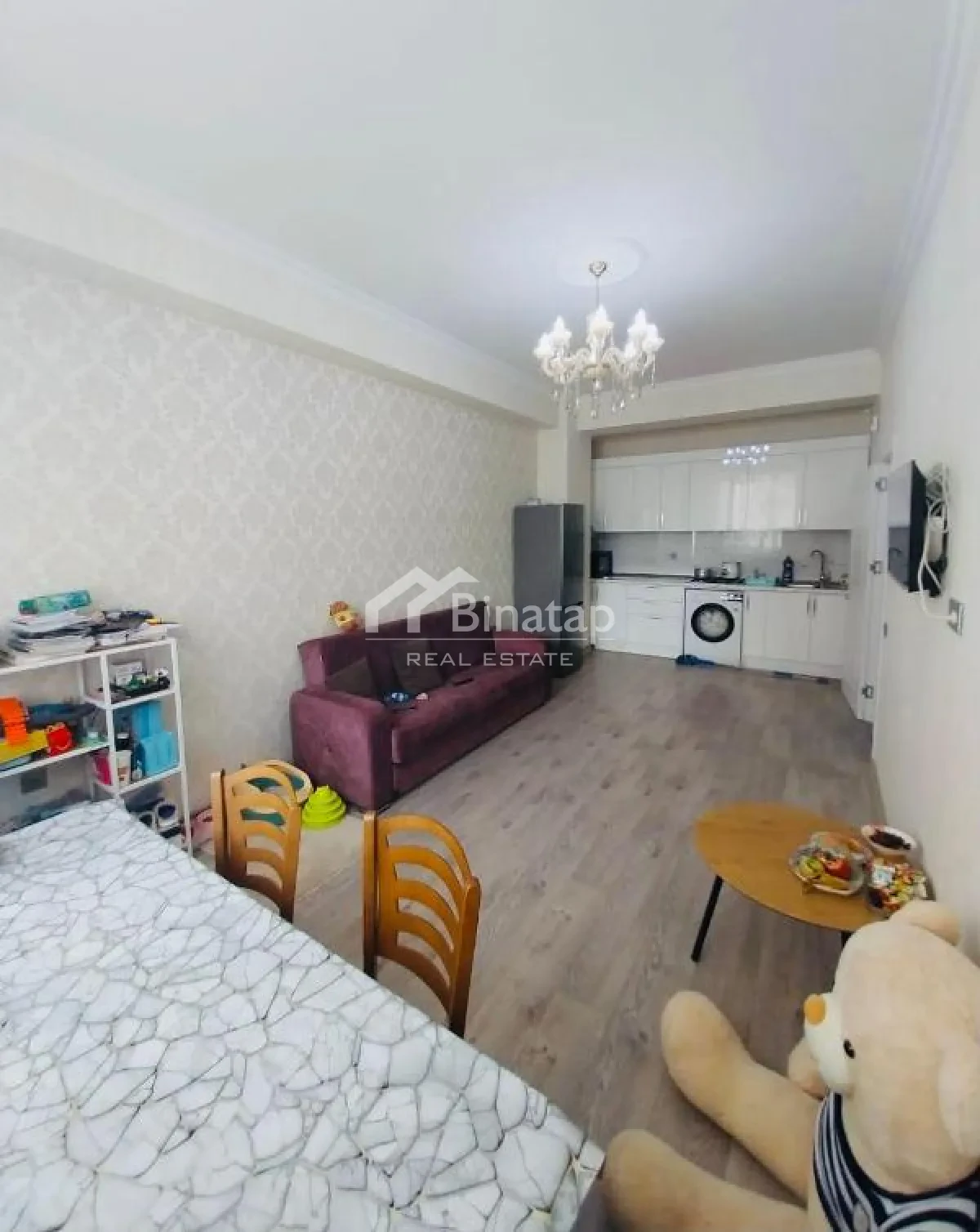 2 otaqlı yeni tikili 45 m², Xırdalan r. — şəkil 1