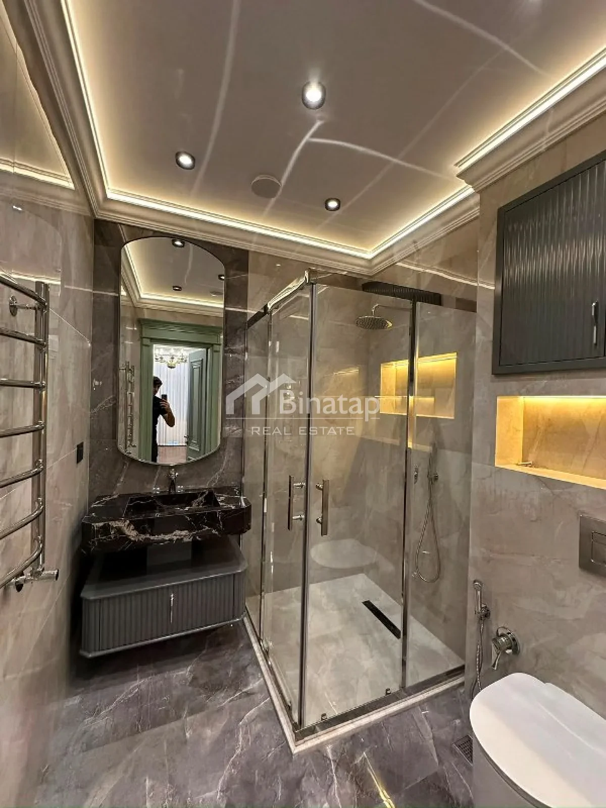 Satılır 4 otaqlı yeni tikili 182 m², Elmlər Akademiyası m. — şəkil 19