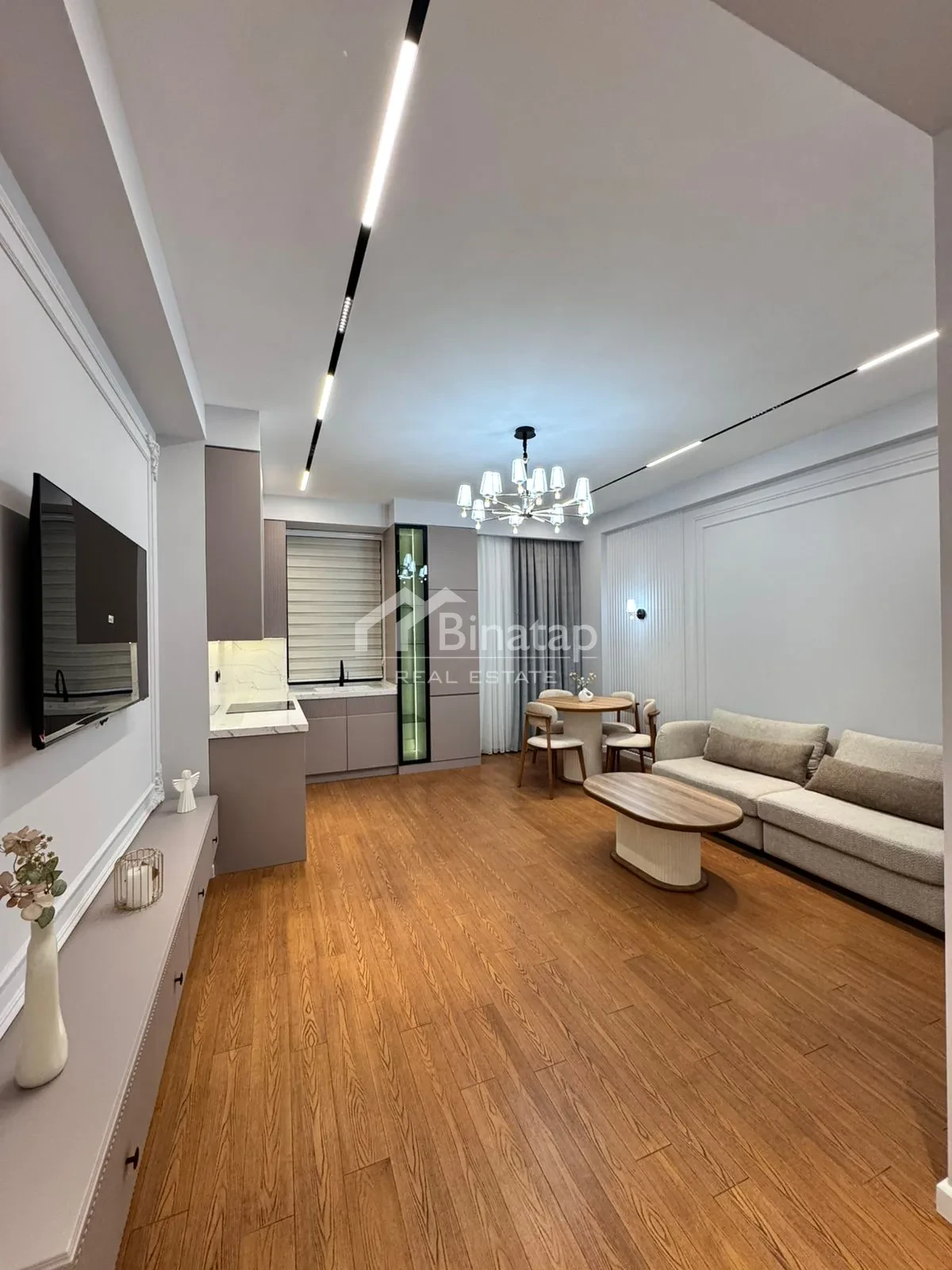 Satılır 2 otaqlı yeni tikili 76 m², Elmlər Akademiyası m. — şəkil 1