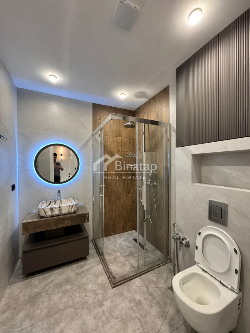 Satılır 2 otaqlı yeni tikili 76 m², Elmlər Akademiyası m. — şəkil 10