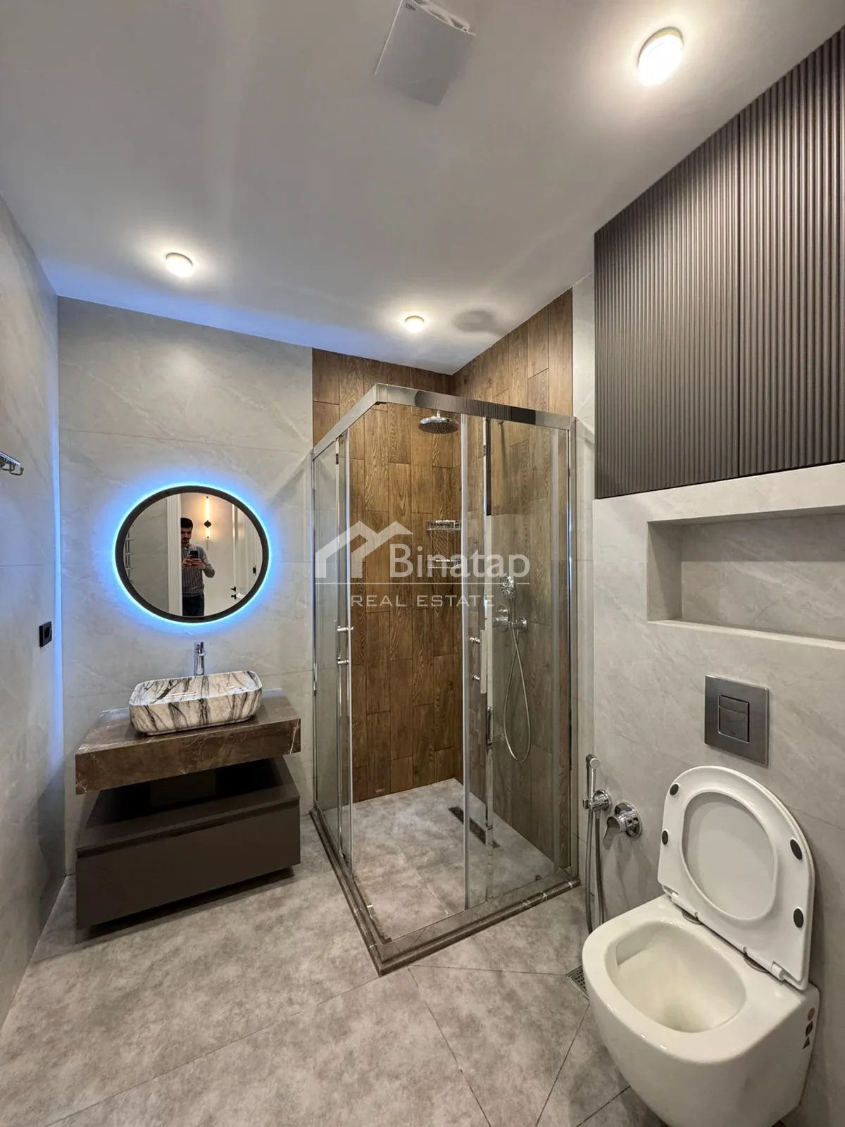 Satılır 2 otaqlı yeni tikili 76 m², Elmlər Akademiyası m. — şəkil 10