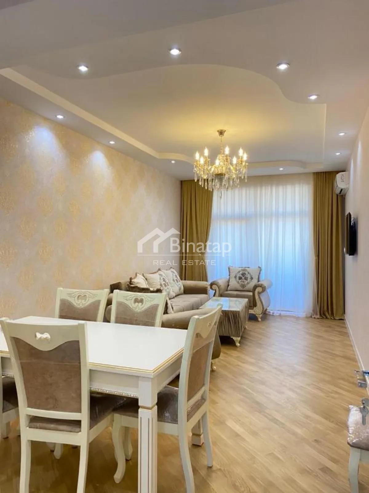 İcarəyə verilir 3 otaqlı yeni tikili 125 m², Elmlər Akademiyası m. — şəkil 1