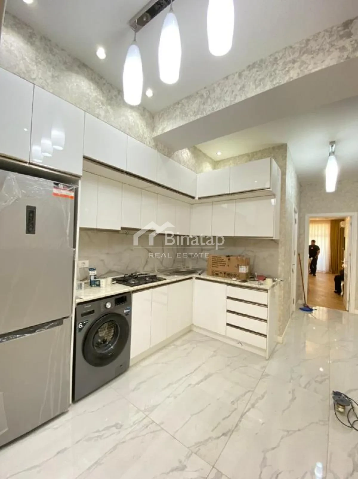 İcarəyə verilir 3 otaqlı yeni tikili 125 m², Elmlər Akademiyası m. — şəkil 8