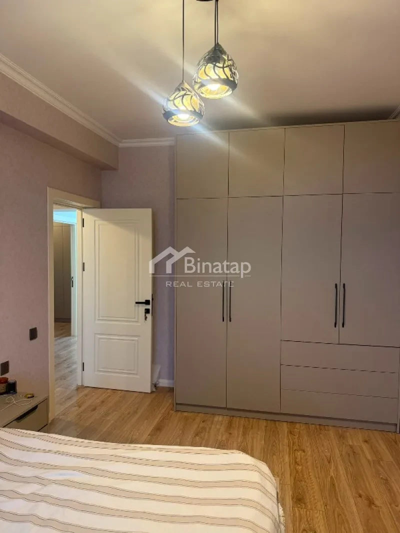 Satılır 3 otaqlı yeni tikili 98 m², İnşaatçılar m. — şəkil 6
