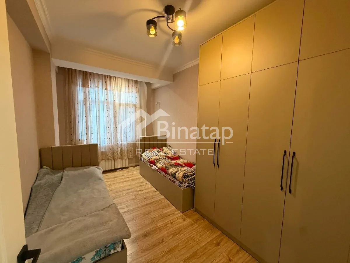 Satılır 3 otaqlı yeni tikili 98 m², İnşaatçılar m. — şəkil 7