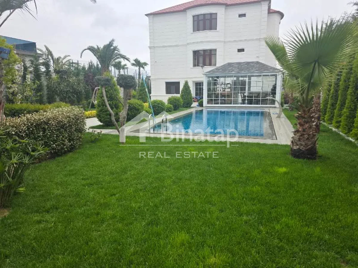 Satılır 5+ otaqlı həyət evi / bağ evi 600 m², Xəzər r. — şəkil 2