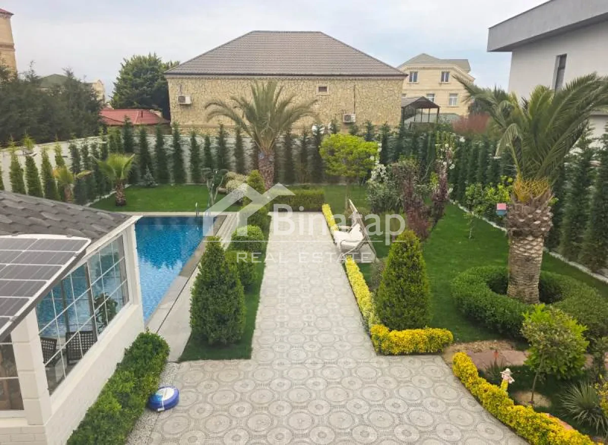 Satılır 5+ otaqlı həyət evi / bağ evi 600 m², Xəzər r. — şəkil 9