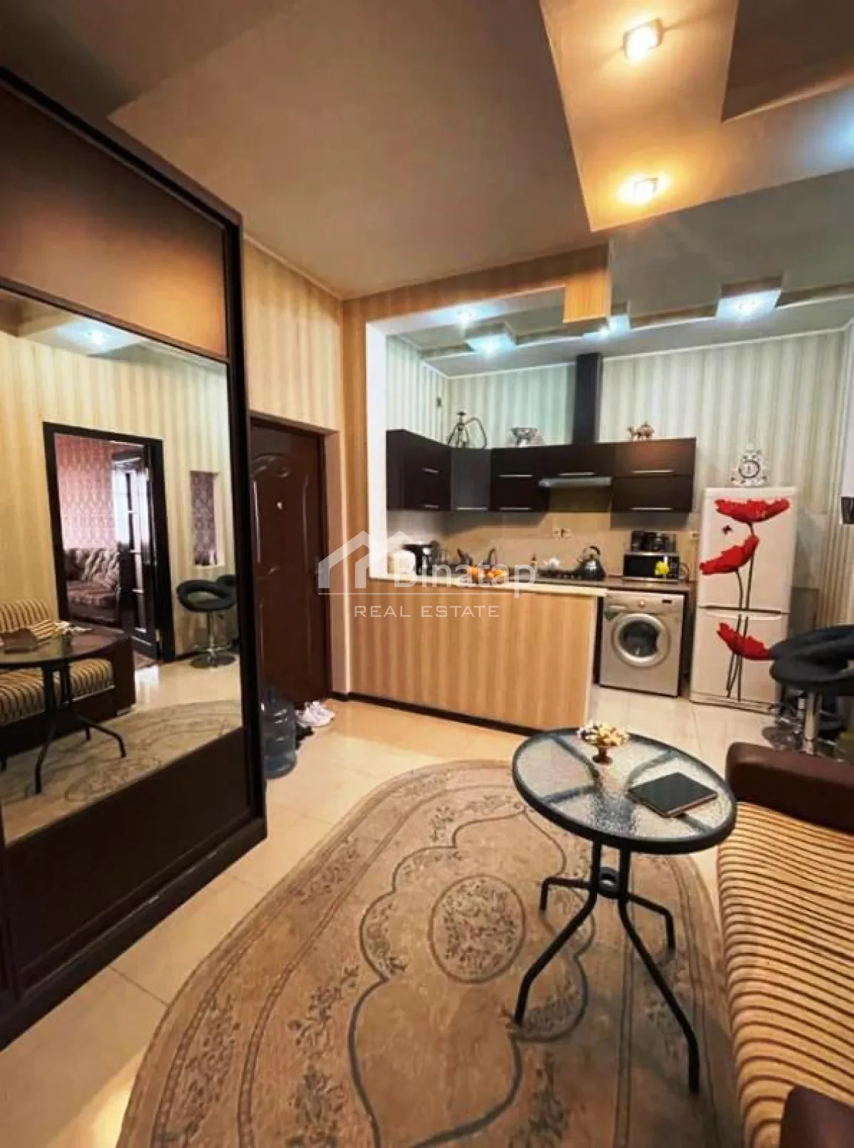 Satılır 2 otaqlı yeni tikili 70 m², İnşaatçılar m. — şəkil 7