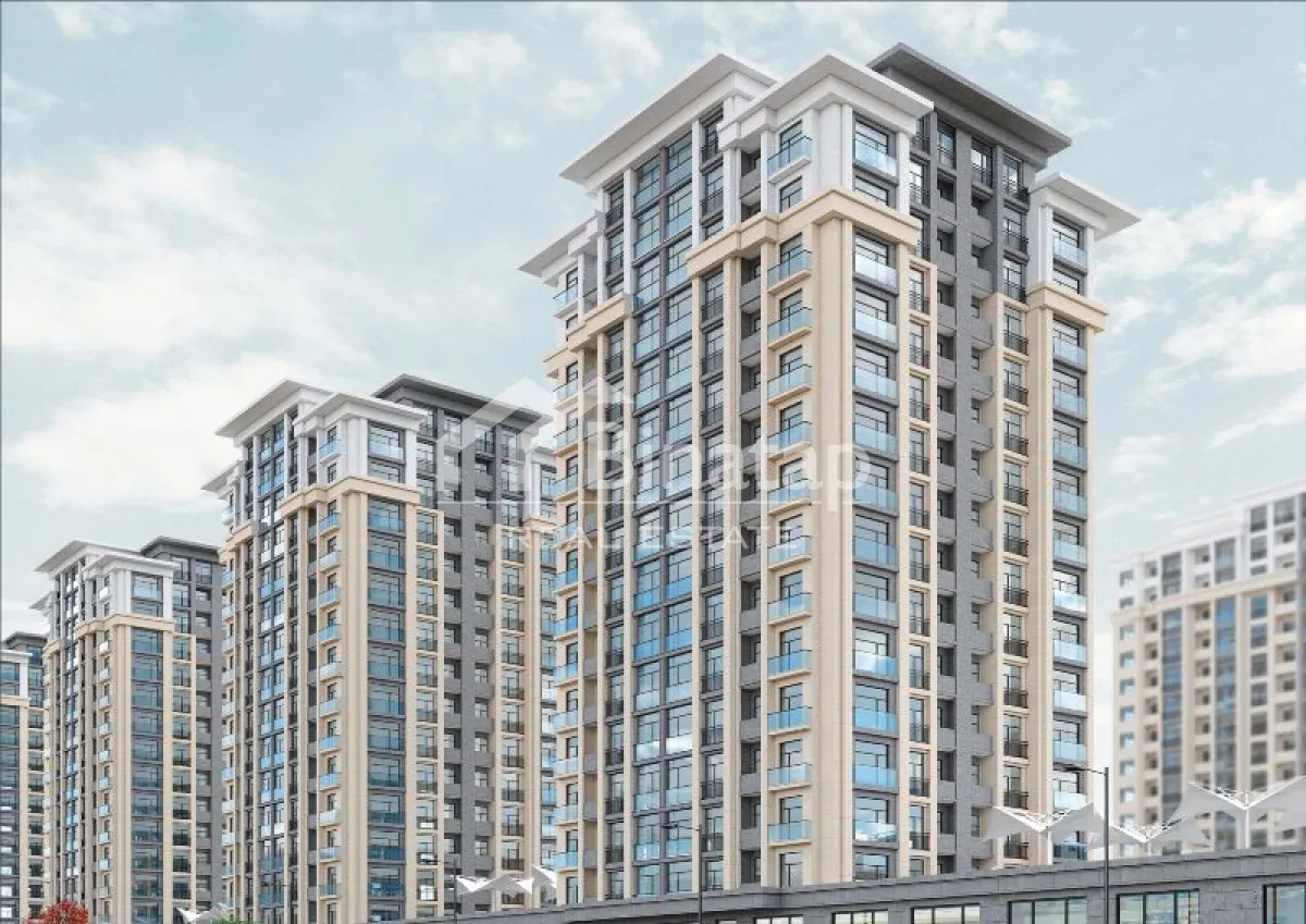 Satılır 1 otaqlı yeni tikili 50.5 m², 8 Noyabr m. — şəkil 1