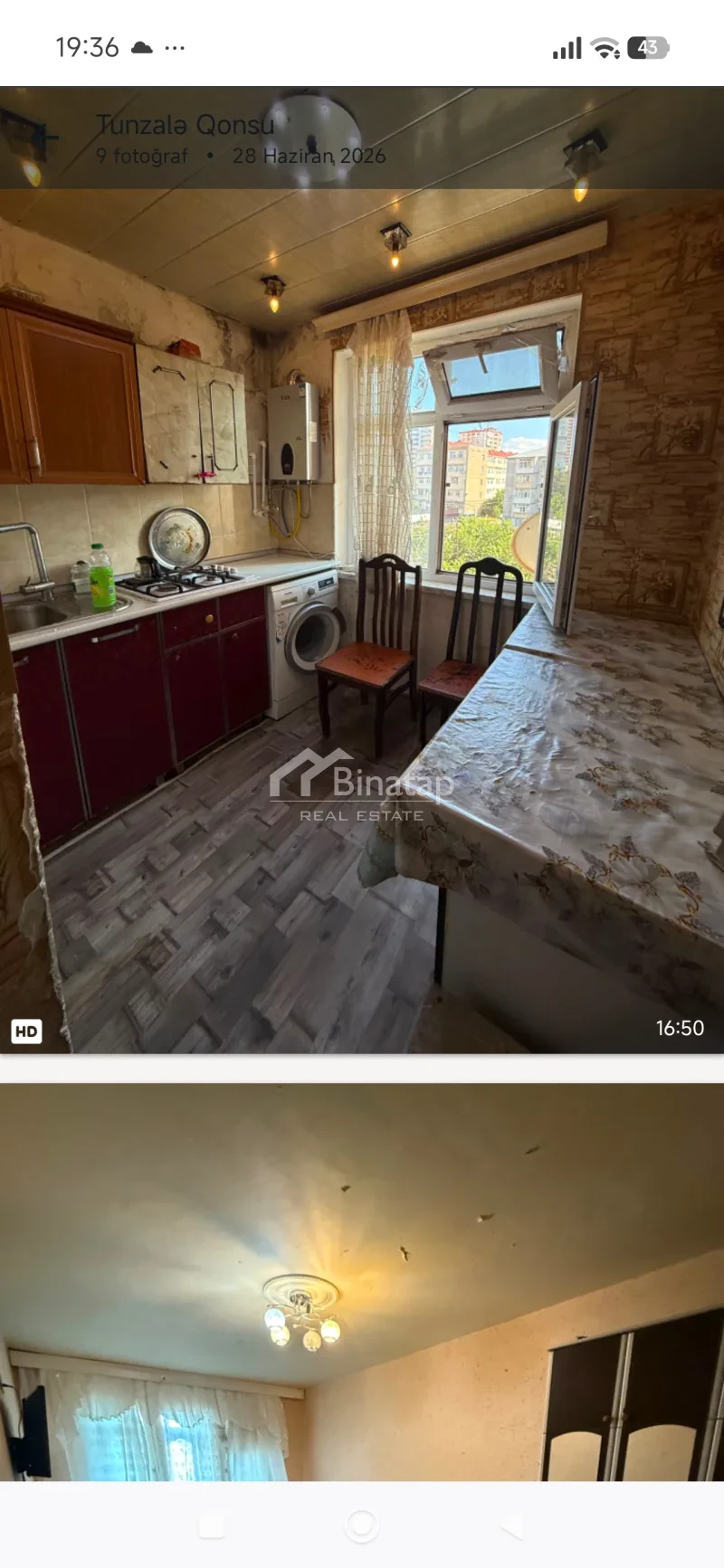 Satılır 2 otaqlı köhnə tikili 50 m², Xırdalan r. — şəkil 4