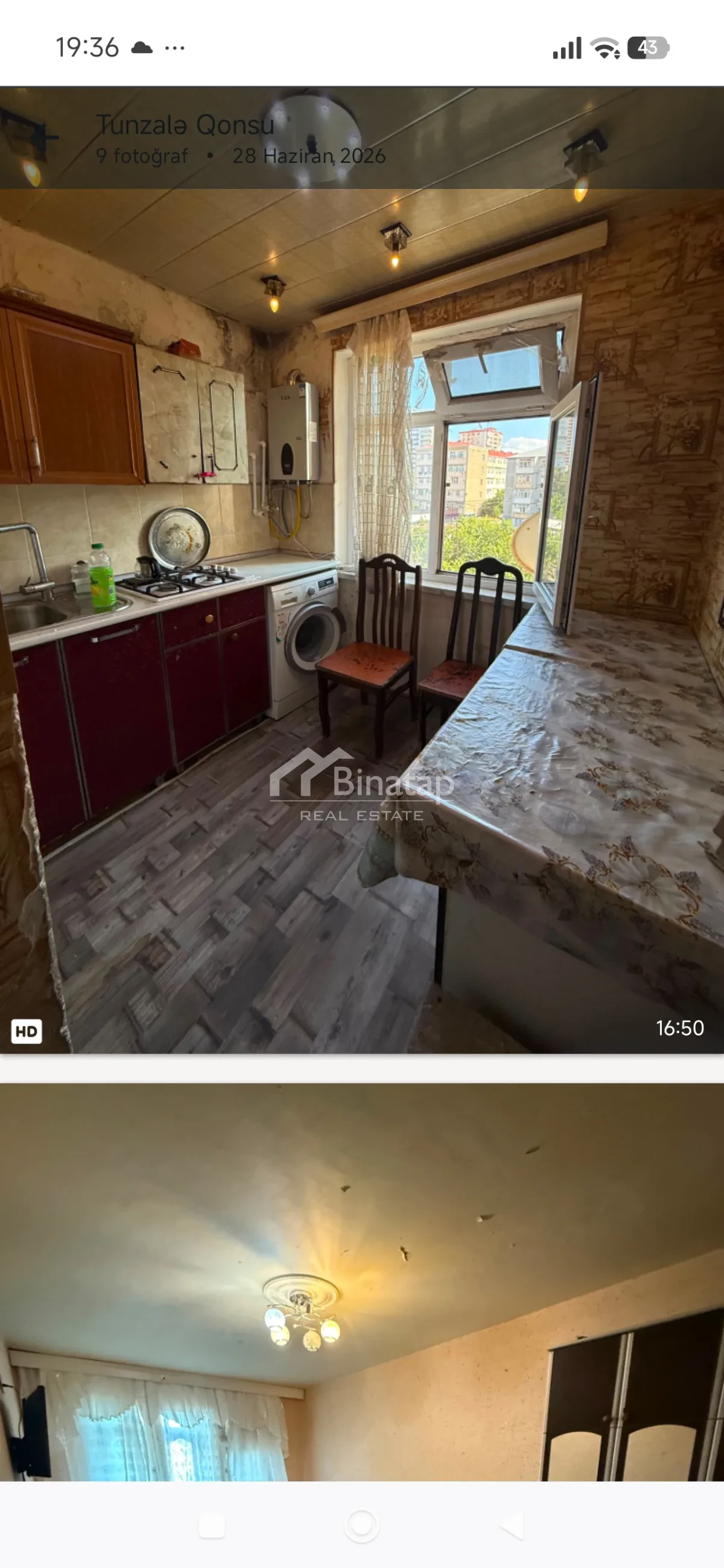 Satılır 2 otaqlı köhnə tikili 50 m², Xırdalan r. — şəkil 4