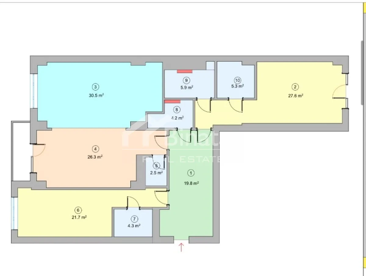 Satılır 3 otaqlı yeni tikili 170 m², Xətai m. — şəkil 20