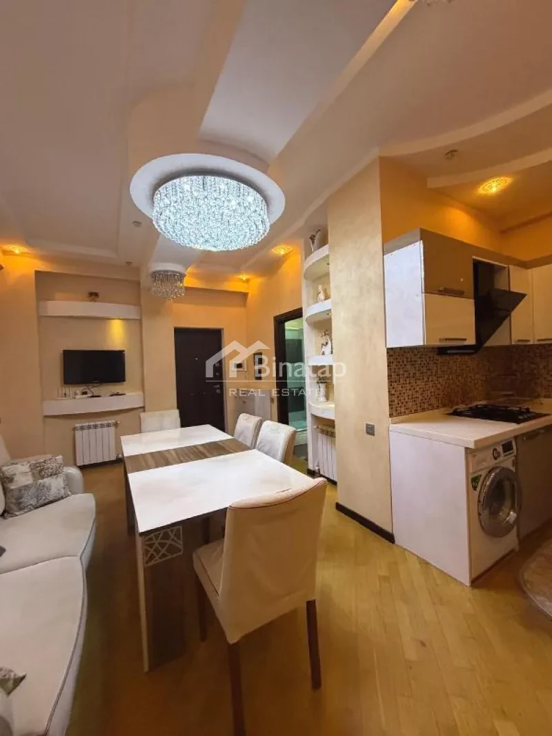 Продаётся 3-комн. новостройка 85 м², м. Элмляр Академиясы — фото 4