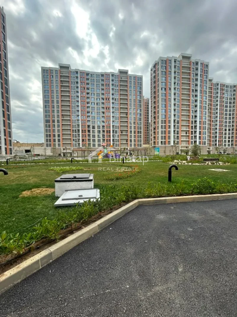 Продаётся 3-комн. новостройка 71 м², м. Элмляр Академиясы — фото 3