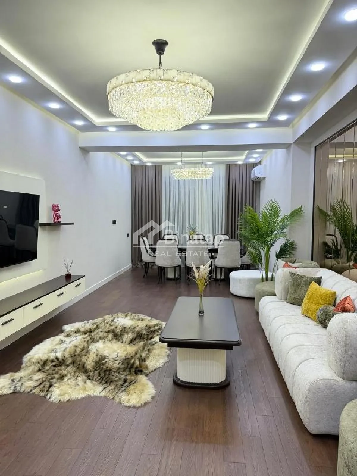 Продаётся 3-комн. новостройка 172 м², м. Элмляр Академиясы — фото 2