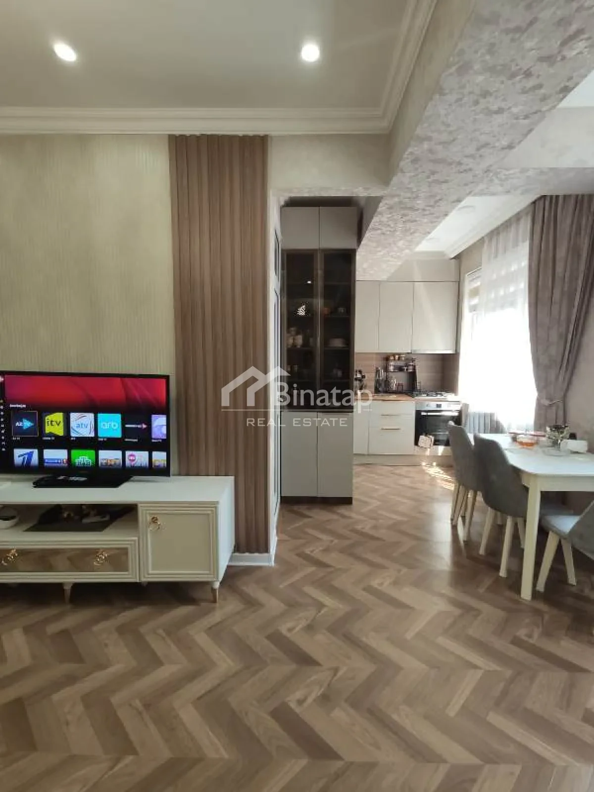 Satılır 2 otaqlı yeni tikili 56 m², Elmlər Akademiyası m. — şəkil 3