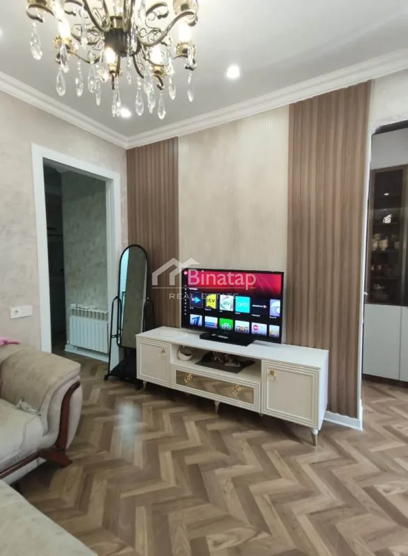 Satılır 2 otaqlı yeni tikili 56 m², Elmlər Akademiyası m. — şəkil 4