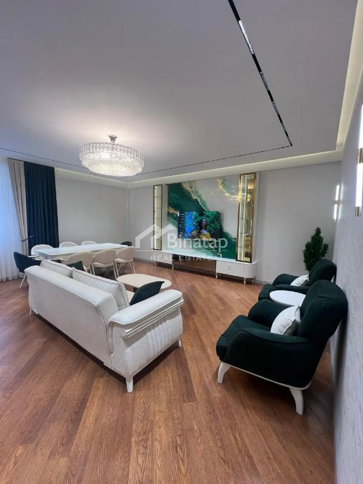 Satılır 4 otaqlı yeni tikili 145 m², 8 Noyabr m. — şəkil 3